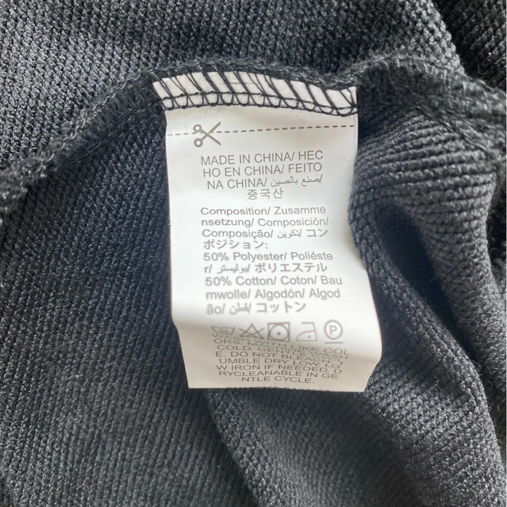 ROMWE Soft Lightweight Dark Gray Graphic Hoodie‎ size S